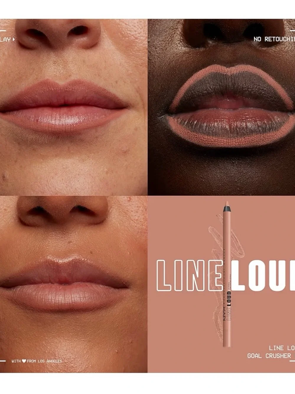 *3/$15, NYX Line Loud Lip Pencil - Goal Crusher